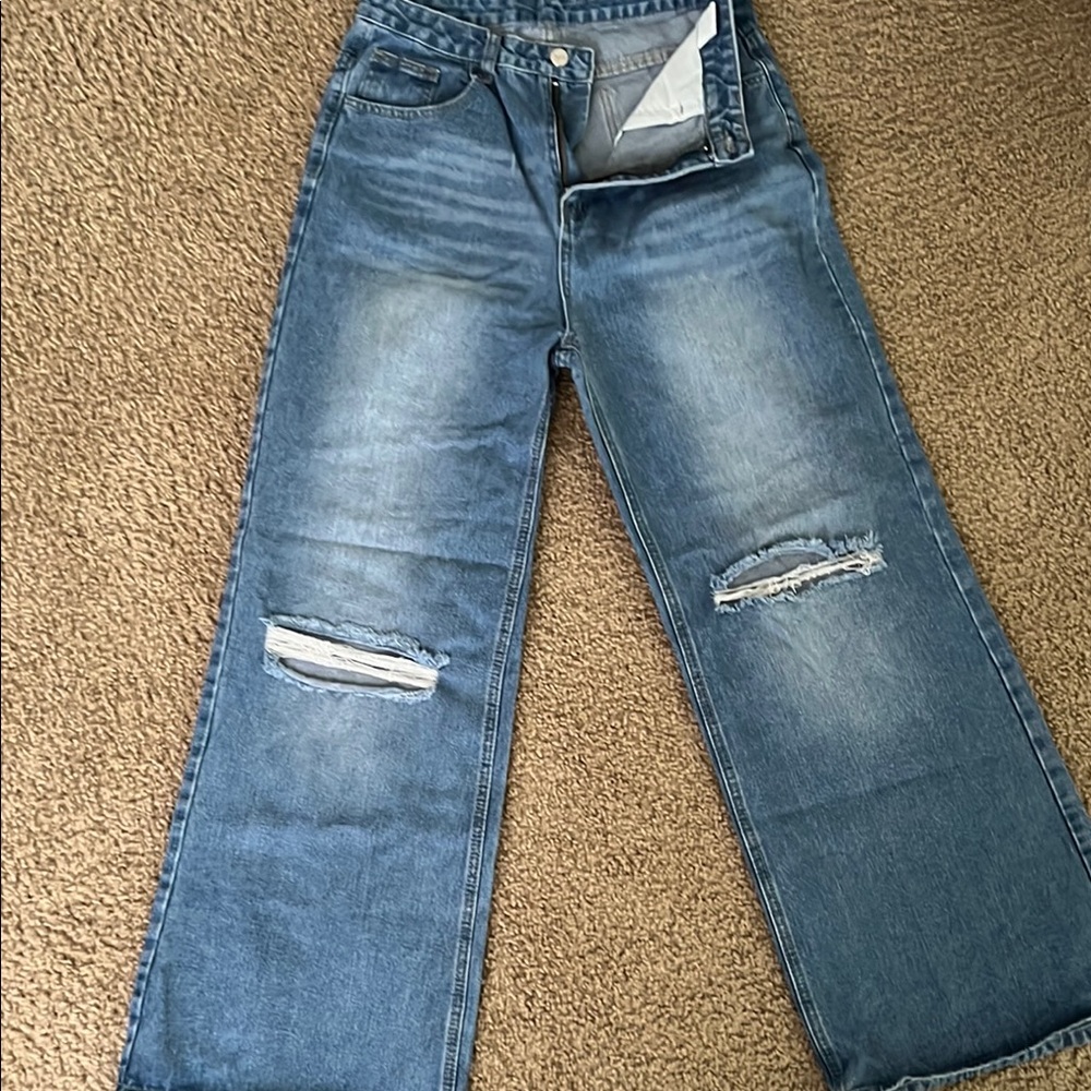 SHEIN Classic Blue Denim